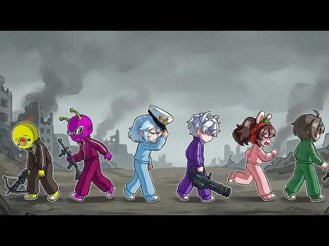 쫄쫄이 패밀리 멤버들끼리 싸웠습니다..