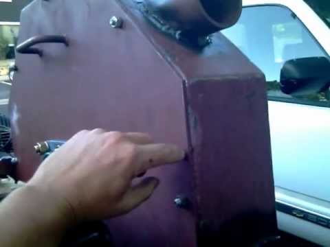 Homemade gold ore impact mill prototype almost done