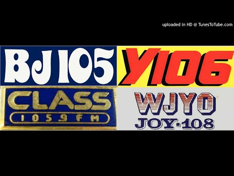 Orlando Radio Composite - June 1986 - BJ105, Y106, 105.9 Class FM, Joy 108.
