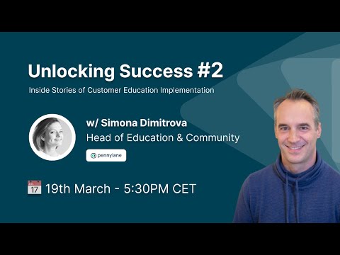 Unlocking Success #2 w/ Simona Dimitrova, Head of Education @Pennylane