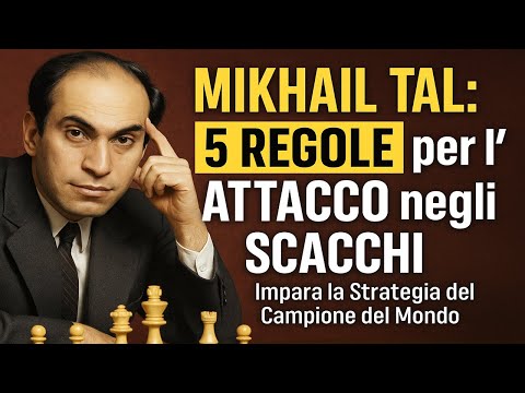 Mikhail Tal: 5 Regole per l'Attacco negli Scacchi | Impara la Strategia del Campione del Mondo