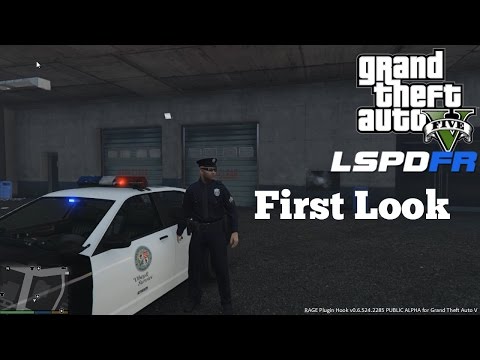 GTA 5: LSPDFR first look!!