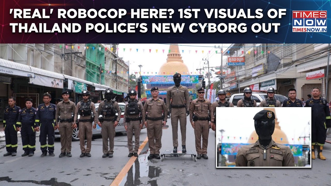 Thailand's 'RoboCop': Watch What Police's New Humanoid Guard 'AI Cyborg 1.0' Can Do| 1st Visuals Out