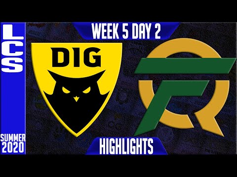 DIG vs FLY Highlights | LCS Summer 2020 W5D2 | Dignitas vs FlyQuest