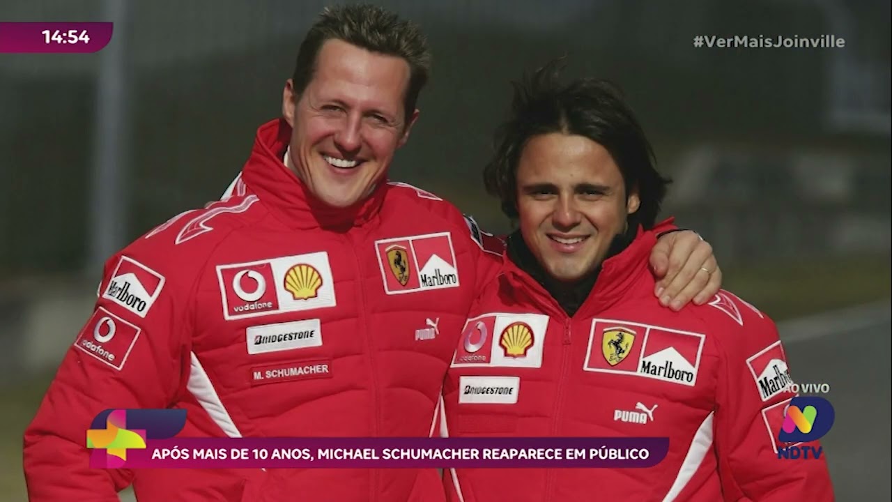 Após mais de 10 anos, Michael Schumacher reaparece em público