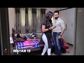 Serial Actress Neha Gowda Hot Leggings And Panty Impression Visible Side