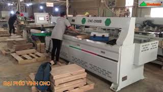 MÁY KHOAN NGANG CNC HOLZTEK LẮC MỘNG OVAL - Khoan lỗ Cám cao tốc