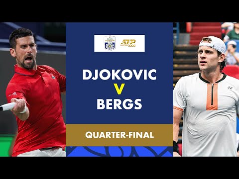 Novak Djokovic vs Zizou Bergs Match Highlights | Rolex Shanghai Masters 2025