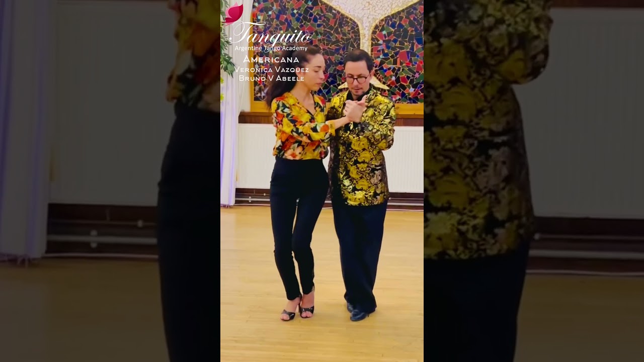 AMERICANA with Veronica Vazquez and Bruno V Abeele #argentinetango #tango