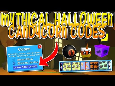 10 Halloween Candy Corn Codes In Roblox Mining Simulator - all candy corn mythical codes in roblox mining simulator