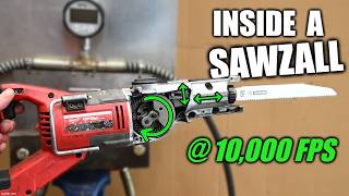 How SAWZALLs Work: Cutting Close Up at 10,000fps