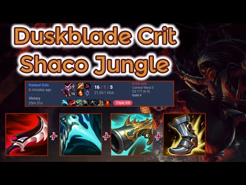 Duskblade Shaco smurfing on EUNE - S12 Ranked [League of Legends] Full Gameplay - Infernal Shaco