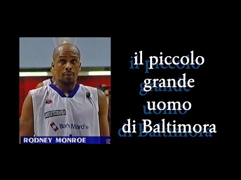 Fabriano Basket - Rodney Monroe il piccolo grande uomo di Baltimora
