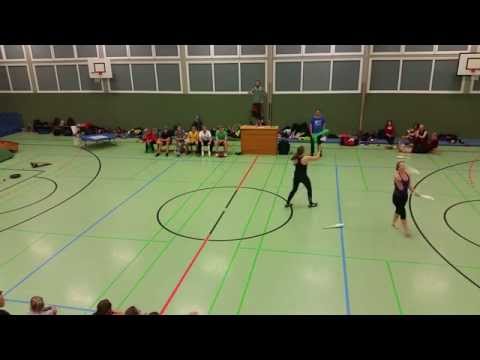 Friederike Kraaz highlights from Fight Night Combat @ Suderburg Jongliernacht 2015