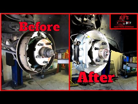1967 Ford Mustang - Front Disc Brake Conversion - Time-lapse