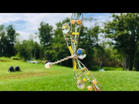 Wire-Wrap A Dragonfly Sun Catcher with Shelley Penney