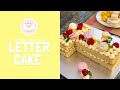 Letter Cake Celebration Cakes