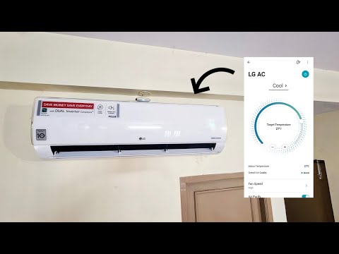 LEARN How To Connect Your LG AC To ThinQ (Wi-Fi) Mobile App! 📱