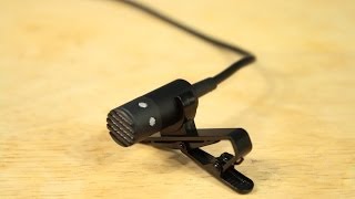 Video thumbnail for Audio-Technica PRO 70 Lavalier Micrphone Review by Booredatwork.com