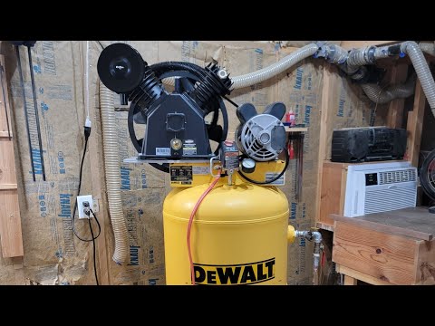 Harbor Freight McGraw 2 stage air compressor pump swap on 3.7hp motor. Dewalt DXCM601 Will it work?