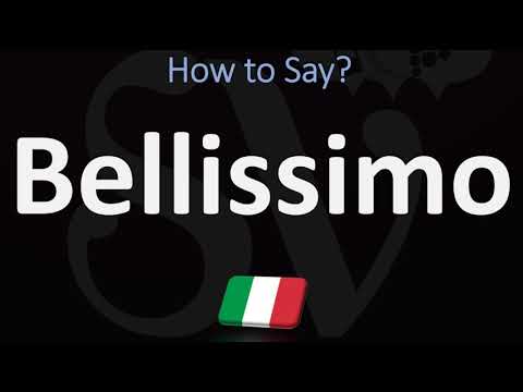 How to Pronounce Bellissimo? (CORRECTLY)