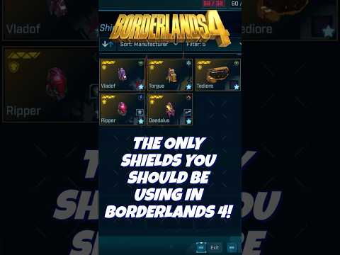 Best Shields To Use In Borderlands 4!