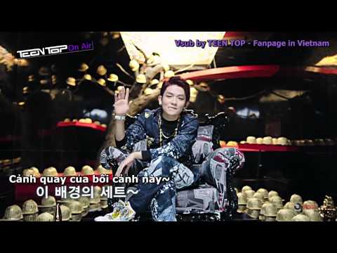 [Vietsub] 130905 TEEN TOP On Air - M/V Behind Scene #1