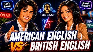 English Podcast – American English vs British English.