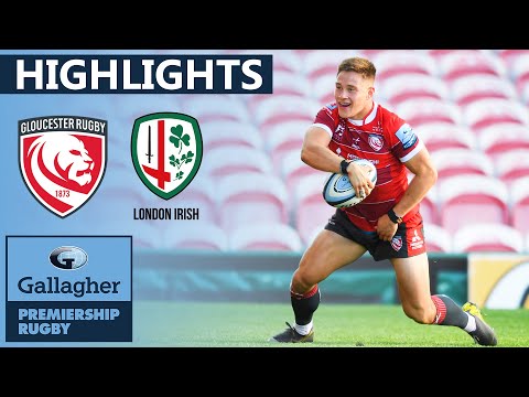 Gloucester Rugby v London Irish - HIGHLIGHTS | Late Try Seals Victory | Gallagher Premiership