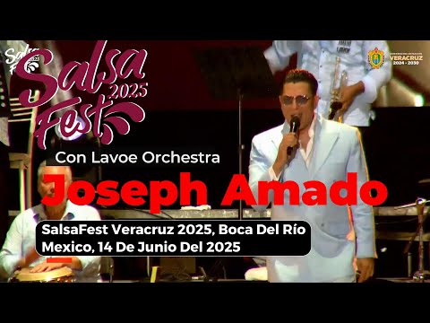 Joseph Amado Con Lavoe Orchestra, SalsaFest Veracruz 2025,Boca Del Río, Mexico, 14 De Junio Del 2025