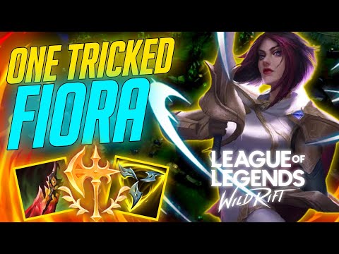 Wild Rift | Fiora Ranked Gameplay | Patch 2.2b | One Tricked Fiora