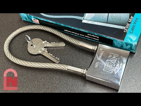 IFAM Marine Series Cable Shackle Padlock Picked