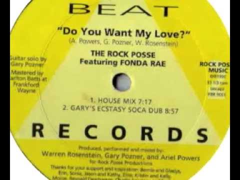 The Rock Posse Featuring Fonda Rae - Do You Want My Love? (Pal Joey's Jazzy Mix