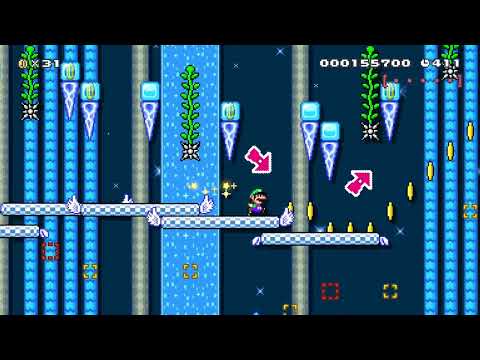 〓春休み最後の投稿〓super long speed run!! [Spring Break Last Post] by #мё_めるん.*° 🍄Super Mario Maker 2 ✹ #bza