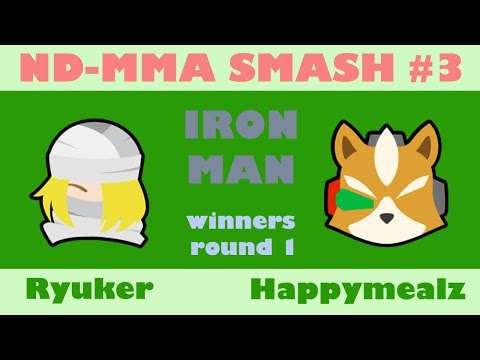 ND-MMA #3 - Ryuker Vs Happymealz - Iron Man - WR1