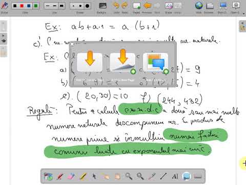 Descompuneri in factori prin metoda factorului comun clasa a VII a ( www.supermeditatii.ro)