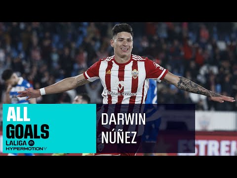 TODOS los GOLES de DARWIN NÚÑEZ con la UD ALMERÍA 😍​