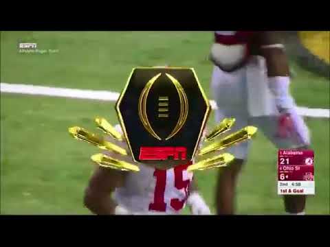 Buckeye Throwback: Ezekiel Elliott Highlights vs  Alabama in 2015 Sugar Bowl