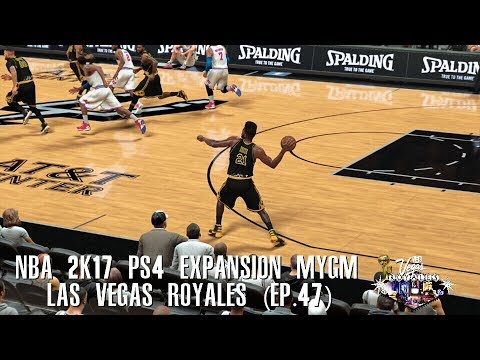 NBA 2K17 PS4 Las Vegas Expansion MYGM - CRAZY CLUTCH FULL COURT SHOT IN THE 4TH QUARTER!!! (EP.47)