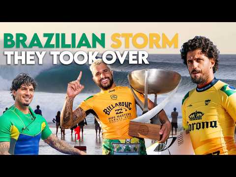 Brazilian Storm⚡: The Era That Shifted Surfing’s Power🏆