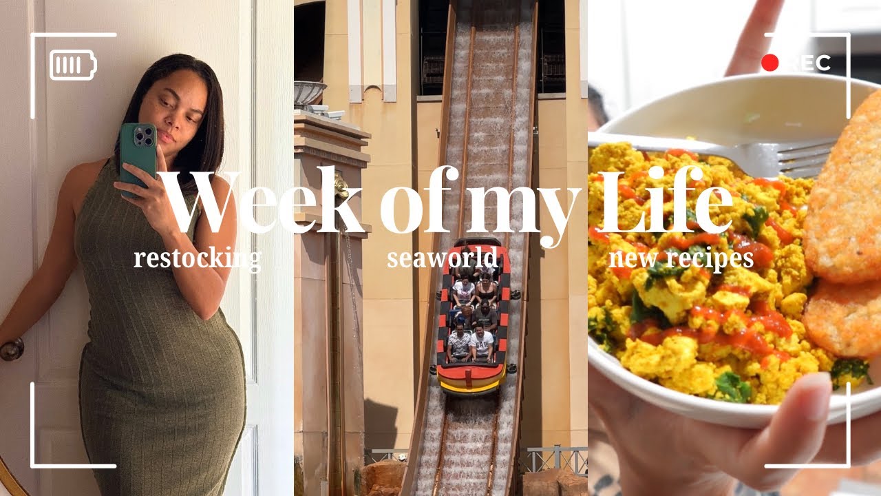 WEEK OF MY LIFE - SeaWorld, Healing my gut, Hurricane Milton, Garden Update vlog #vlog #weeklyvlog