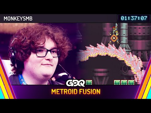Metroid Fusion by monkeysmb in 1:37:07 - Summer Games Done Quick 2024