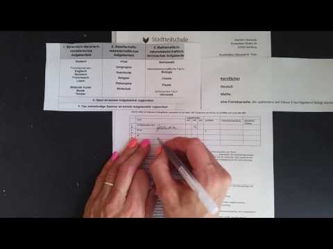 Prufungsfachwahl für das Abitur 2017
