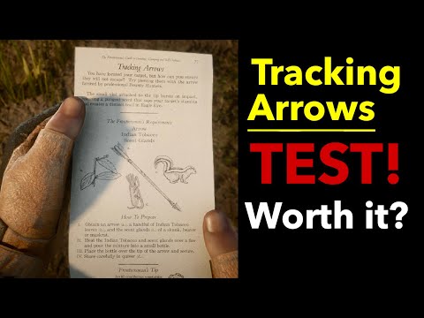 Red Dead Online - Tracking arrows testing! (Quick review) Worth it?