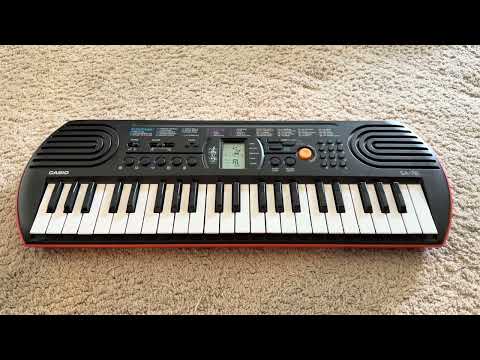 Casio SA-76 44-Key Portable Mini Keyboard 2010s - Black image 7