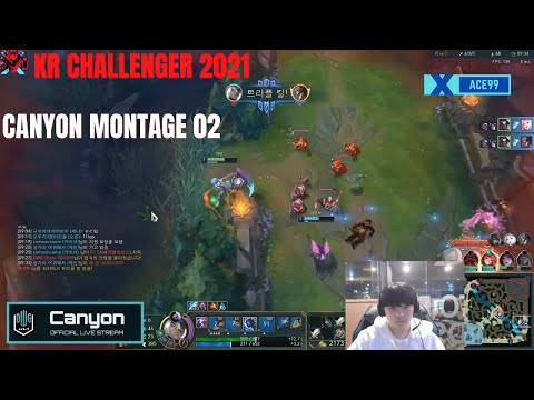 Canyon Montage 02 KR Challenger 2021 Taliya Urgot Kayn Jungle