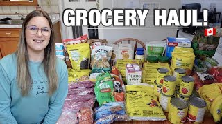 FIRST GROCERY HAUL OF 2025 + TOTAL BUDGET BREAKDOWN FOR LAST YEAR!