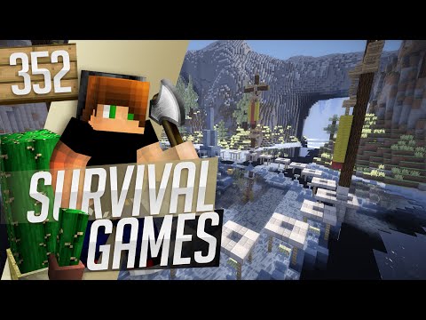 STUCK BETWEEN COUNTRIES! - Minecraft: Survival Games! Ep. 352