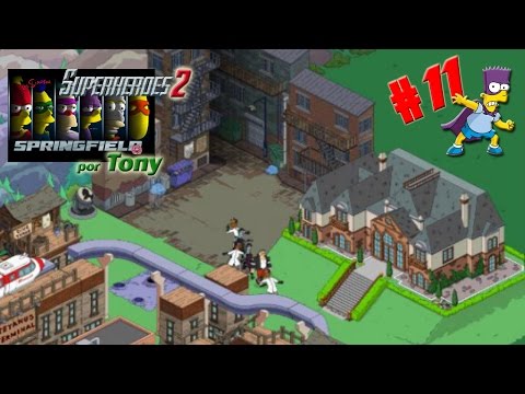 Los Simpson Springfield, Superhéroes 2 "Cap. 11 - Ala oeste de Mansión de verano nivel 5" por Tony