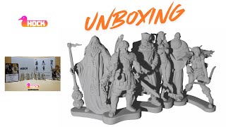 @HockRPG Unboxing of the brand new Alpha pack collector series. Serialized miniatures!